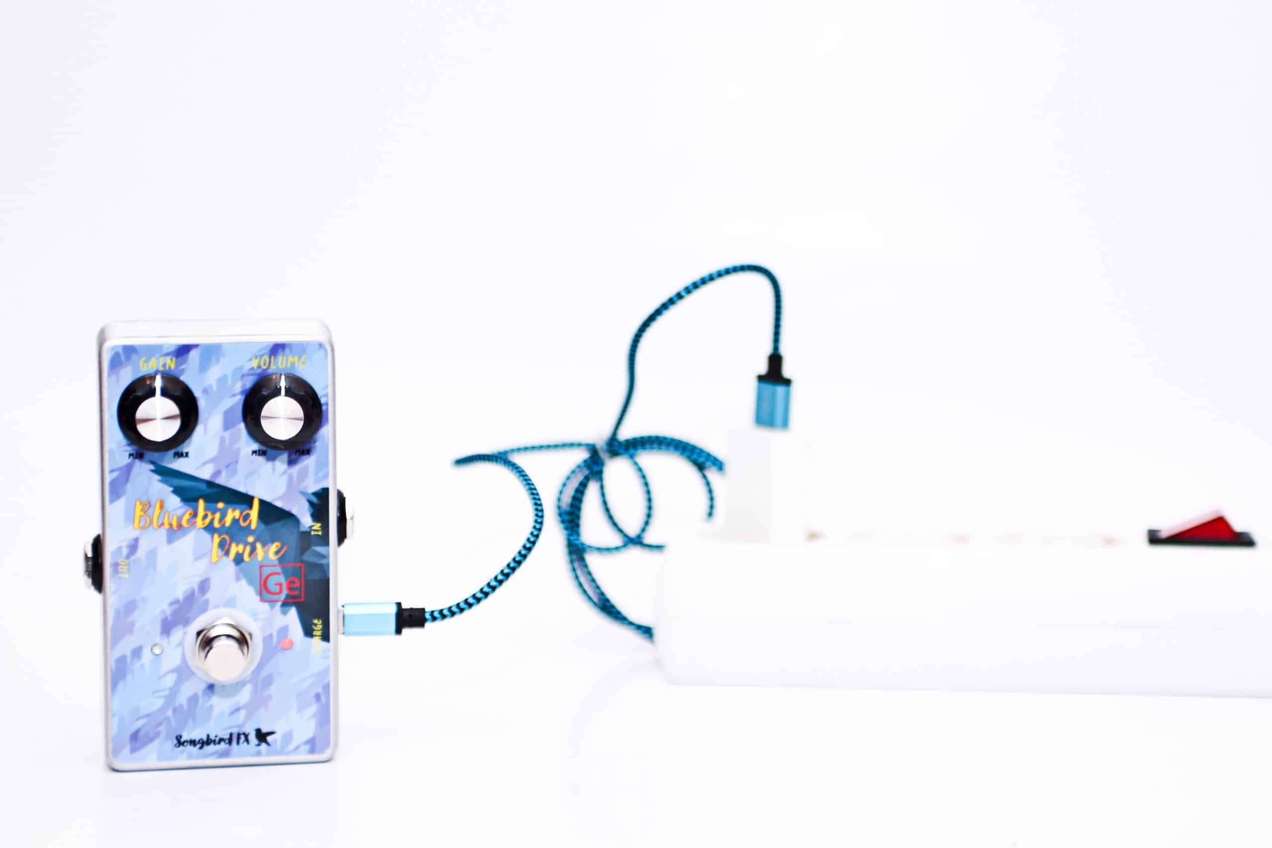 Bluebird Drive Ge Micro-USB Germanium Overdrive Pedal Aufladbar