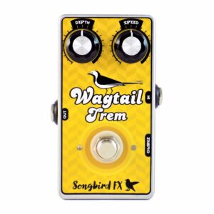 wagtail trem tremolo songbird fx songbirdfx rechargeable analog guitar effects pedal aufladbar