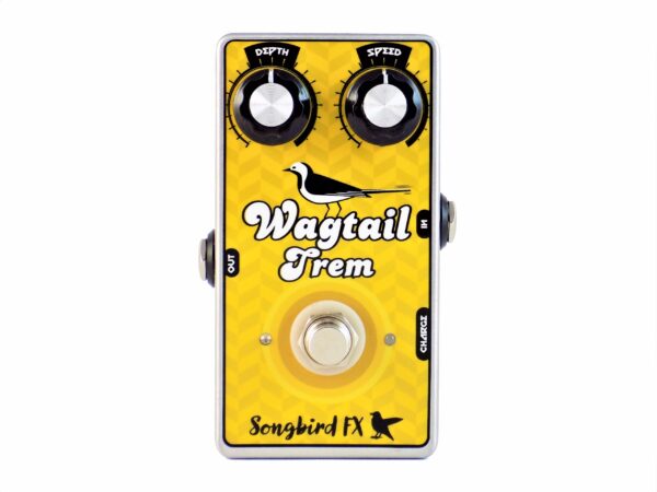 wagtail trem tremolo songbird fx songbirdfx rechargeable analog guitar effects pedal aufladbar