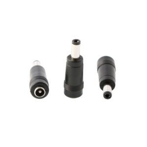 dc plug jack adapter 2.1 mm to 2.5 mm 2.1mm 2.5mm cylindrical barrel connector coaxial power connectors concentric tip male female adaptor