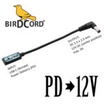 Birdcord PD ➔ 12V (USB PD Voltage Converter)